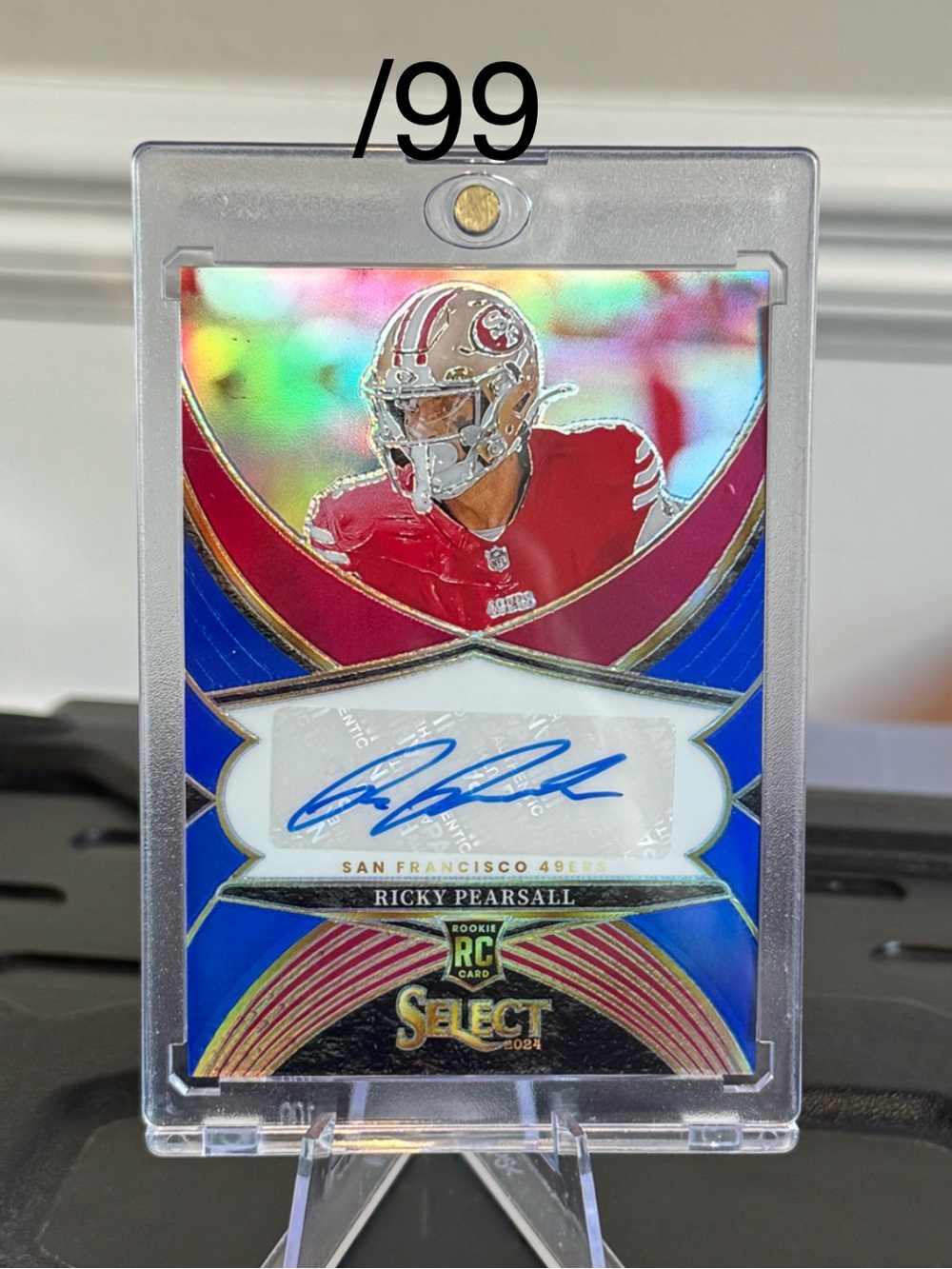 🔥 2024 Ricky Pearsall Panini Select Rookie Autograph Prizm /99 #49ers